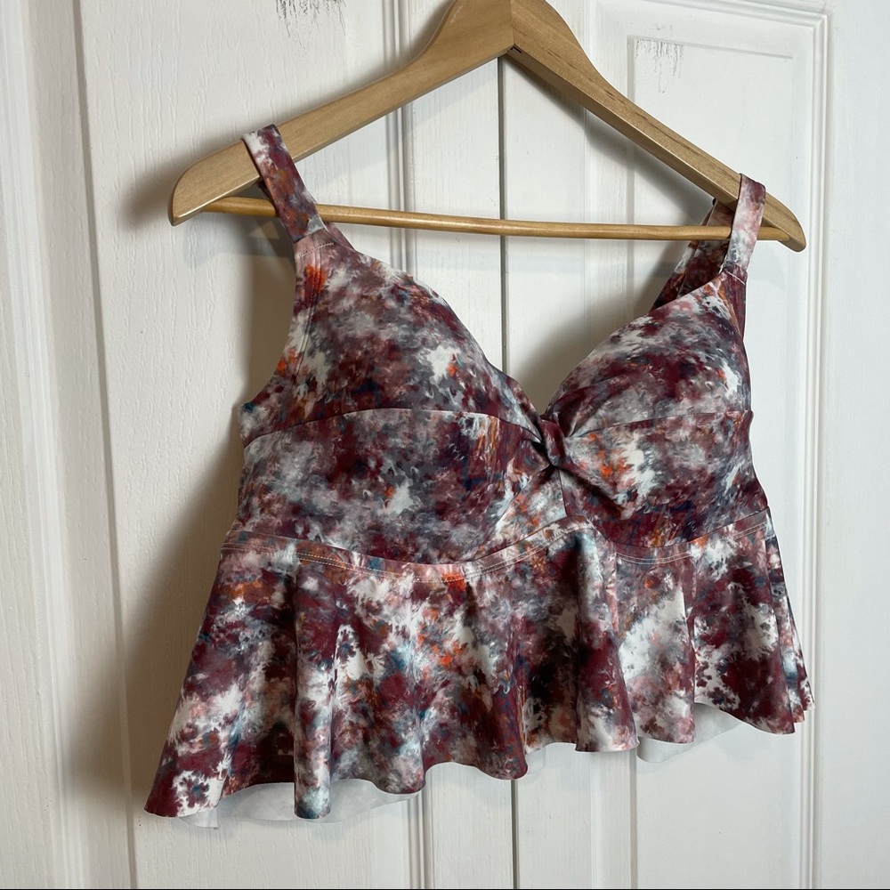 Tie Dyed Swim Top - Supportive for D+